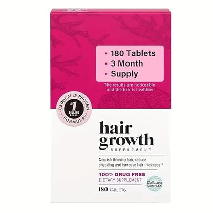 Viviscal Advanced Hair Health Supplement for Women - 180 Tablets
