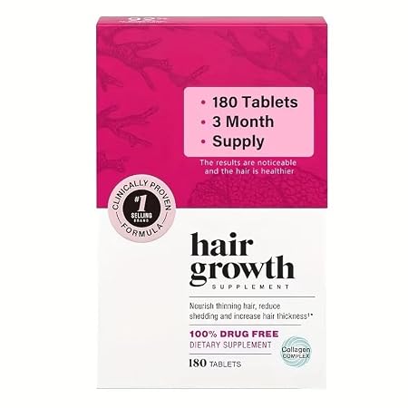 Viviscal Advanced Hair Health Supplement for Women - 180 Tablets
