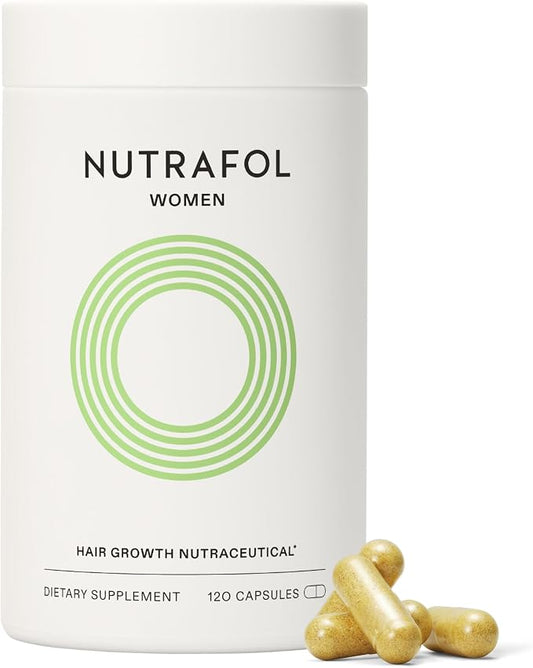 Nutrafol Women Hair Growth Nutraceutical Supplement for Thicker Hair - 120 Capsules