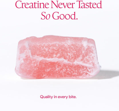 Create Creatine Monohydrate Gummies – Creapure Daily Muscle Building & Recovery Supplement (Watermelon, 90 Gummies)