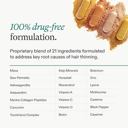 Nutrafol Women's Balance Hair Growth Supplement - 120 Capsules (30-Day Supply)