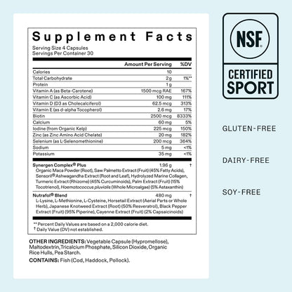 Nutrafol Women's Balance Hair Growth Supplement - 120 Capsules (30-Day Supply)