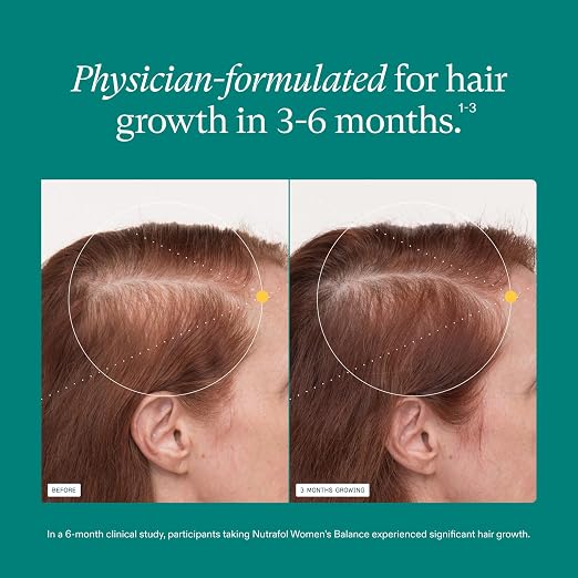 Nutrafol Women's Balance Hair Growth Supplement - 120 Capsules (30-Day Supply)