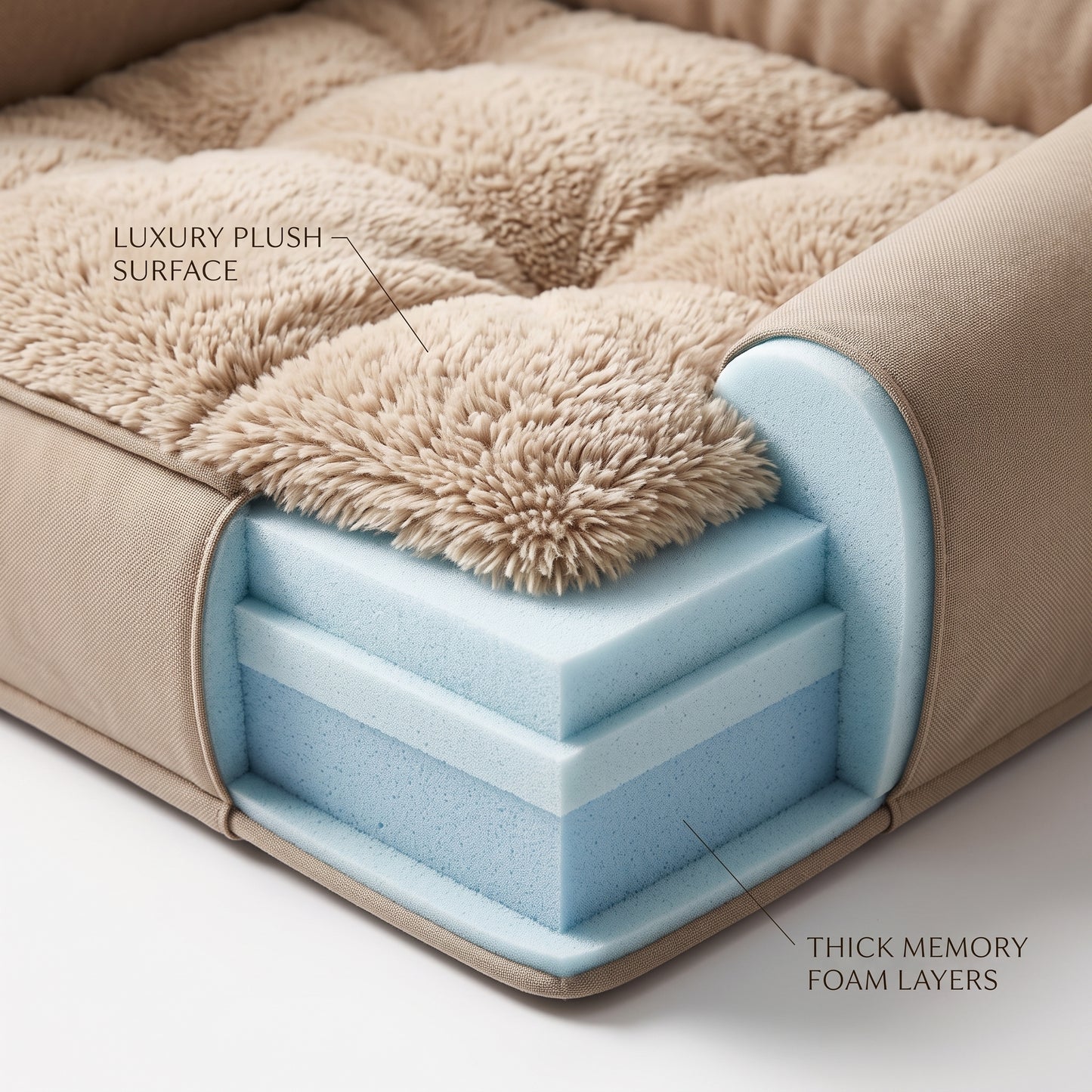 Luxury Orthopedic Dog Bed