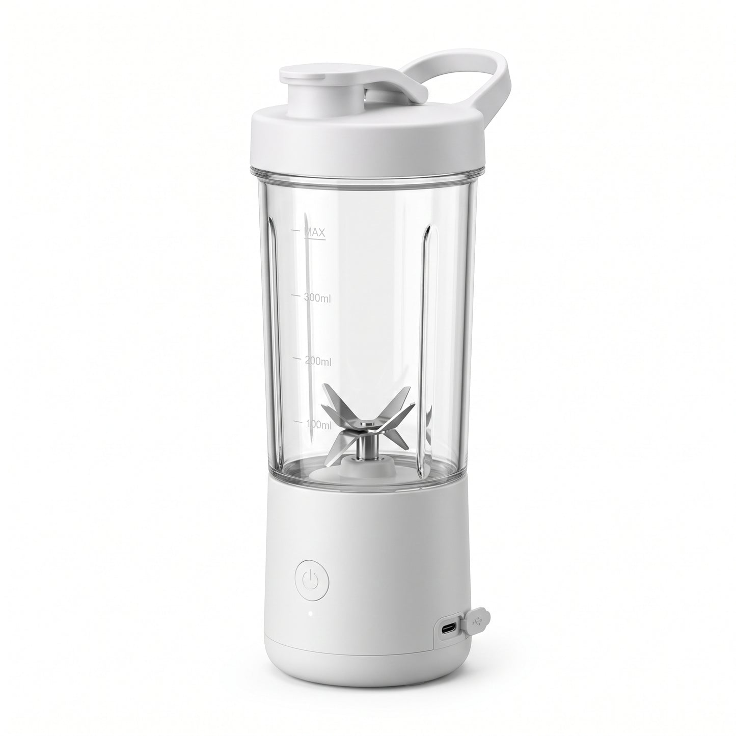 WellMeer Portable USB Rechargeable Blender – 6 Blade Personal Smoothie Maker