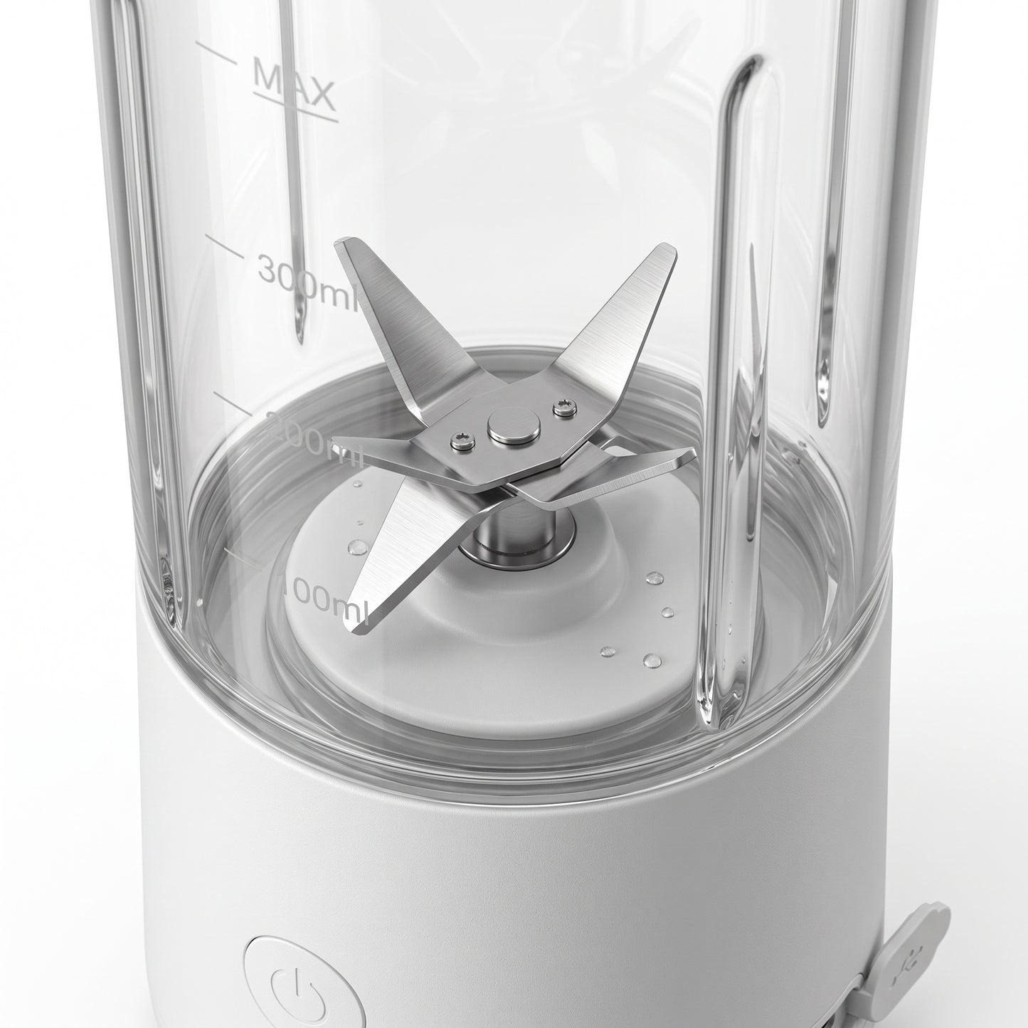 WellMeer Portable USB Rechargeable Blender – 6 Blade Personal Smoothie Maker