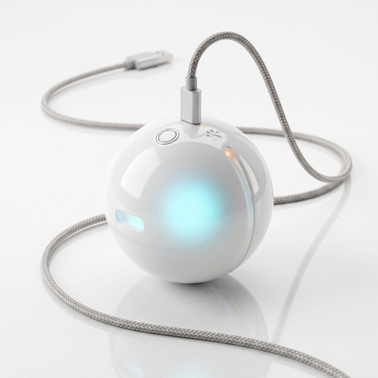 WellMeer Interactive Smart Cat Toy Ball – USB Rechargeable Automatic Rolling Toy